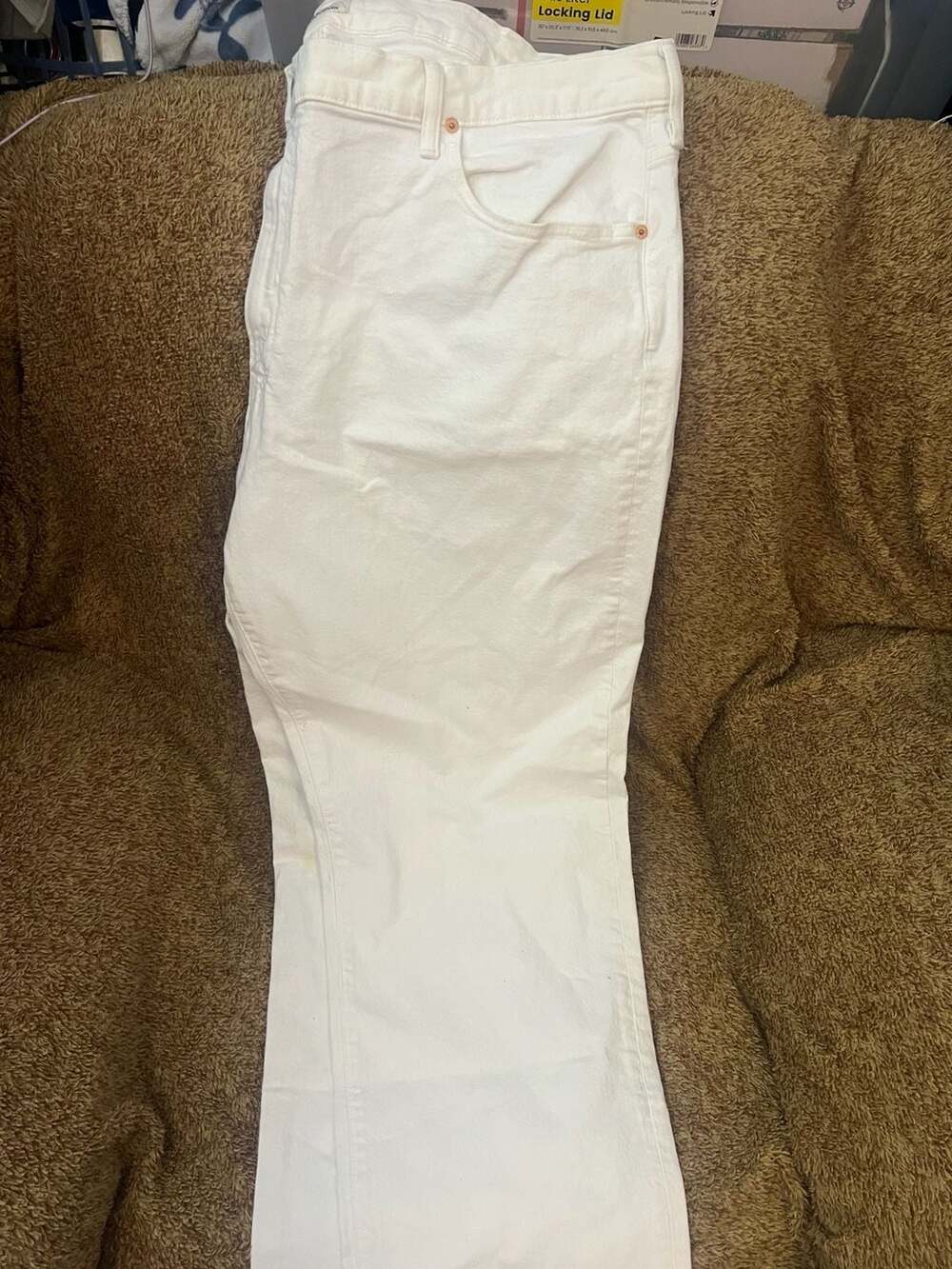 Polo Ralph Lauren White Denim Jeans Men's 46x32